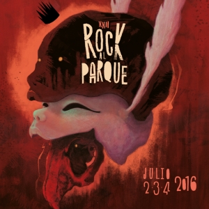 Pieza gráfica de la Imagen Rock al Parque 2016 