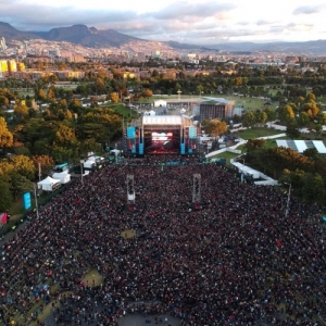 Escenario Plaza de Rock al Parque 2018