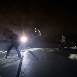 Artistas en escenario Rock al Parque