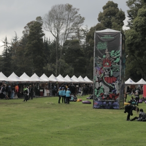 Fotografía zona de emprendimiento ZAE 2022 Rock al Parque